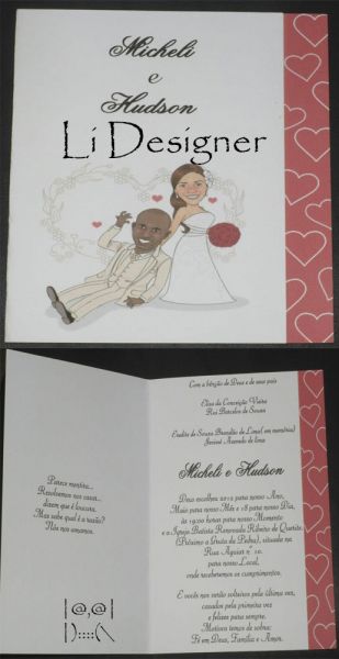Convites de Casamento LD 6