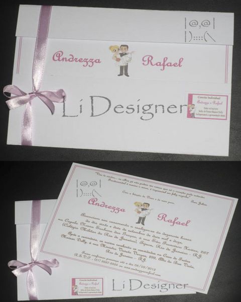 Convites de Casamento LD 3