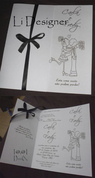 Convites de Casamento LD 7