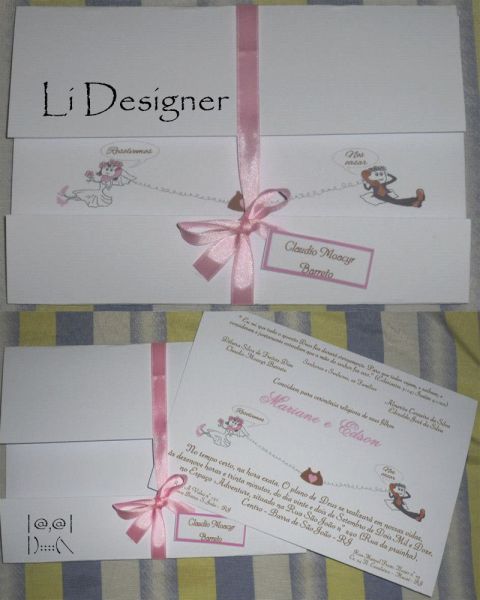 Convites de Casamento LD 11